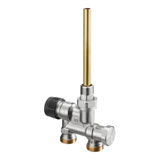 OV Vanne à tube plongeur système à deux tubes DN 15 3/4 AG lance verticale M 30x1,5