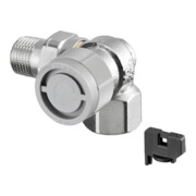 OV Vanne thermostatique dynamique QV, DN15, angle droit-1