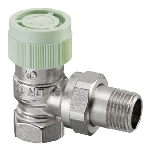 OV Vanne thermostatique RFV9, DN10, 3/8AG, PN10, angle