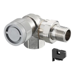 OV Vanne thermostatique série AQ M 30x1,5, angle DN 10, droite