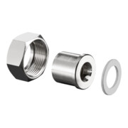 Oventrop Verschraubung DN 15, G 1/2 IG/ÜM G 7/8 IG, fl., z Byp.