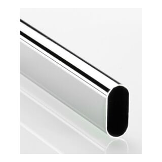 Ovalschrankrohr STA verchr.2000mm HETTICH