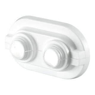 Oventrop Abdeckrosette Cofit S 14-16mm, flach, Rohrabstand 35mm