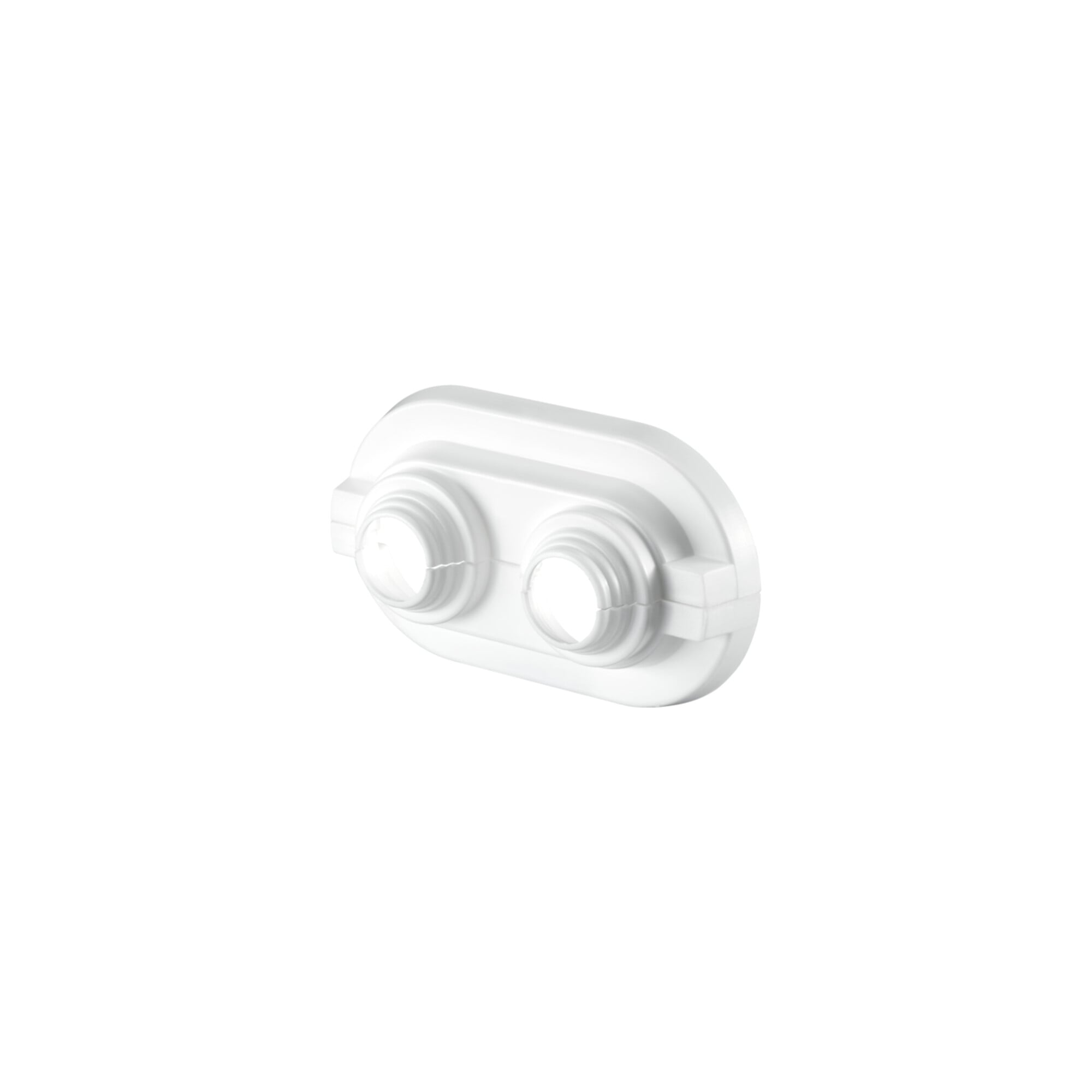 Oventrop Abdeckrosette Cofit S 14-16mm, flach, Rohrabstand 35mm