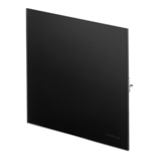 Oventrop Abdeckung Unibox E RTL Echtglas schwarz