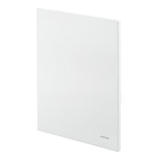 Oventrop Abdeckung Unibox T RTL vario Echtglas weiß, geschlossen