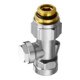 Oventrop Absperrverschraubung Combi 3 G 1/2 AGxRp 1/2 IG, Messing vernickelt-3