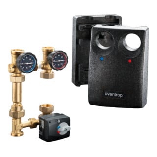 Oventrop Anbindesystem Regumat M3-130 DN 25, kurze Bauform, ohne Pumpe