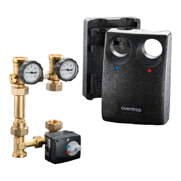 Oventrop Anbindesystem Regumat M3-130 DN 25, kurze Bauform, ohne Pumpe