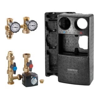 Oventrop Anbindesystem Regumat M3-180 ohne Pumpe, mit Wärmemengenzähler