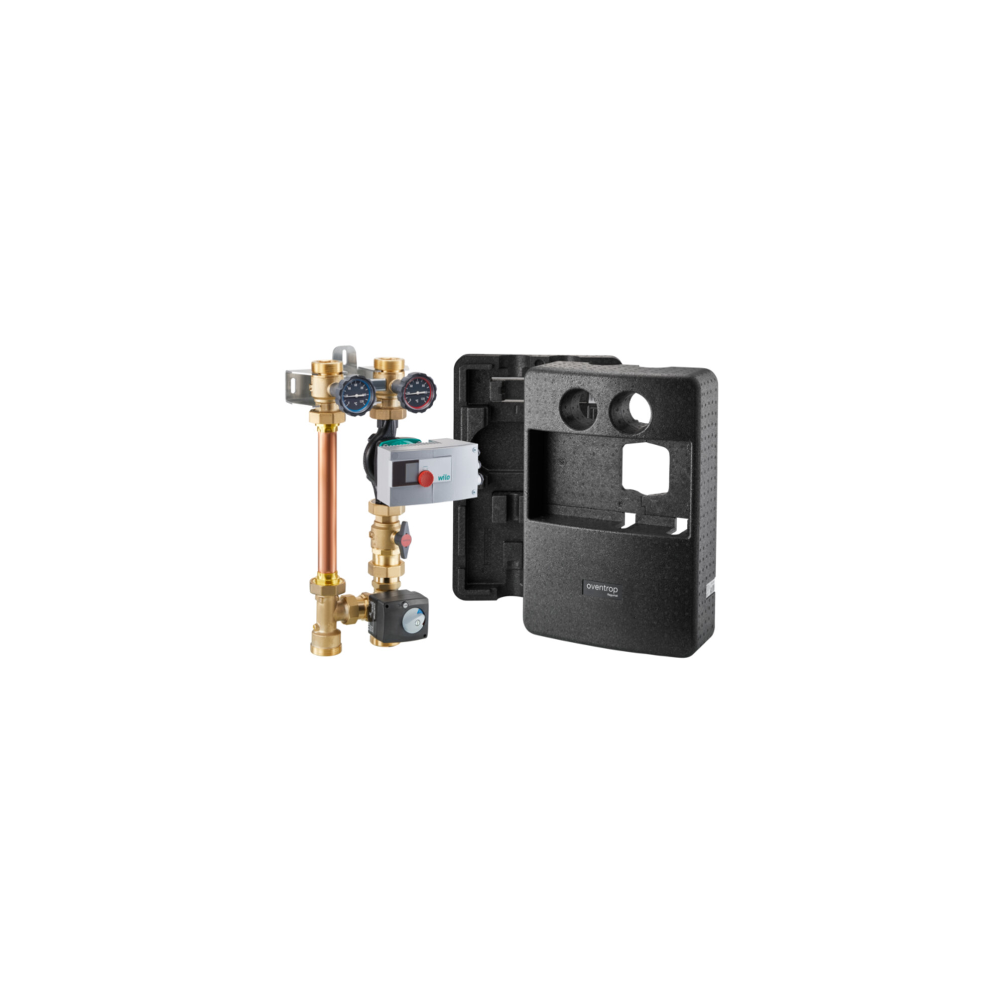 Oventrop Anbindsyst. Regumat M3-180Plus DN 32, Grundfos MAGNA3 32-100