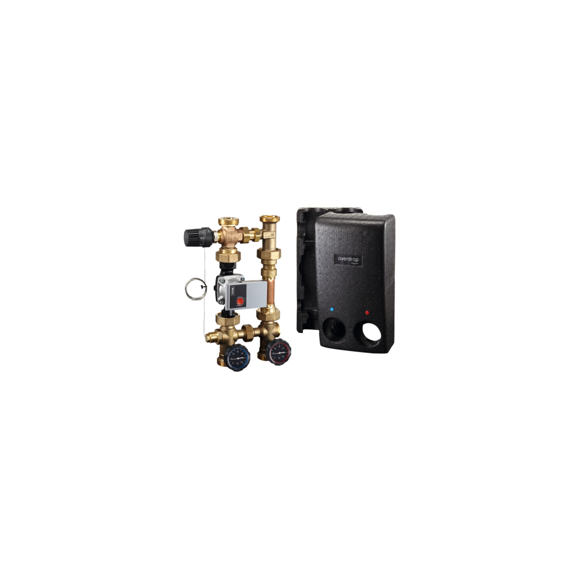 Oventrop Anbindsyst. Regumat RTA-180 DN 32, Wilo-Pumpe Pico OEM 32/1-6
