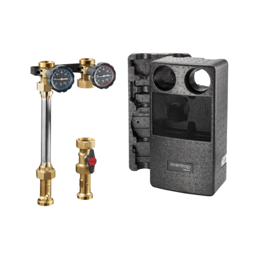 Oventrop Anbindsyst. Regumat S-180 DN 25, Grundfos ALPHA 2 25-60, DN 25