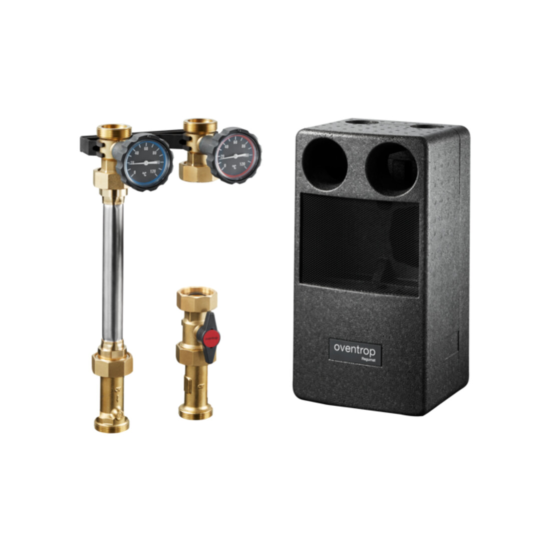Oventrop Anbindsyst. Regumat S-180 DN 25, Grundfos ALPHA 2 25-60, DN 25