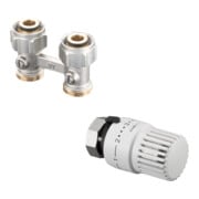Oventrop Anschluss-Set Multiflex F Durchgang, für G 1/2 IG-1