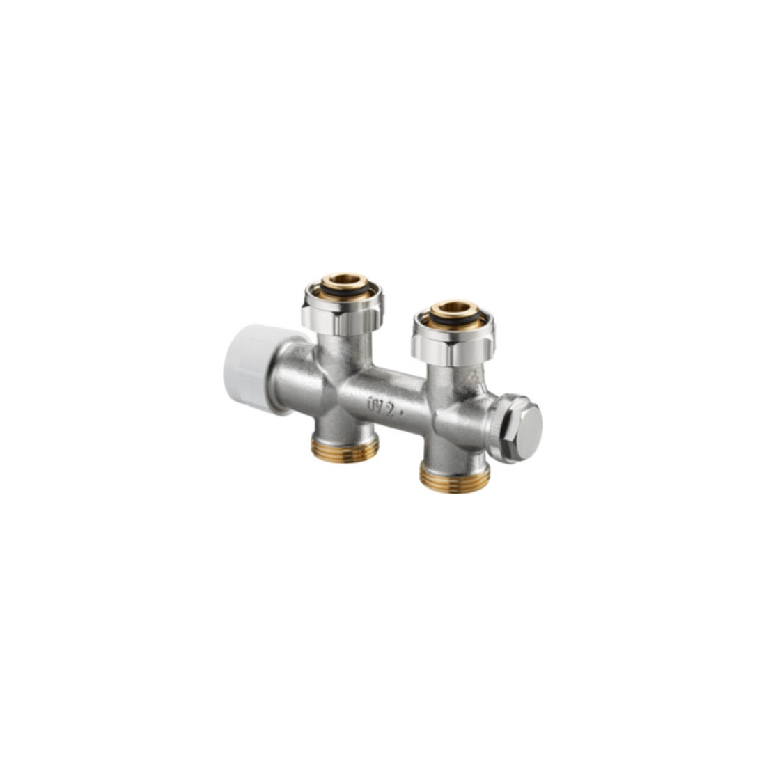 Oventrop Anschlussarmatur Multiblock T 3/4" ÜMx3/4" AG, DG, Zweirohrarmatur