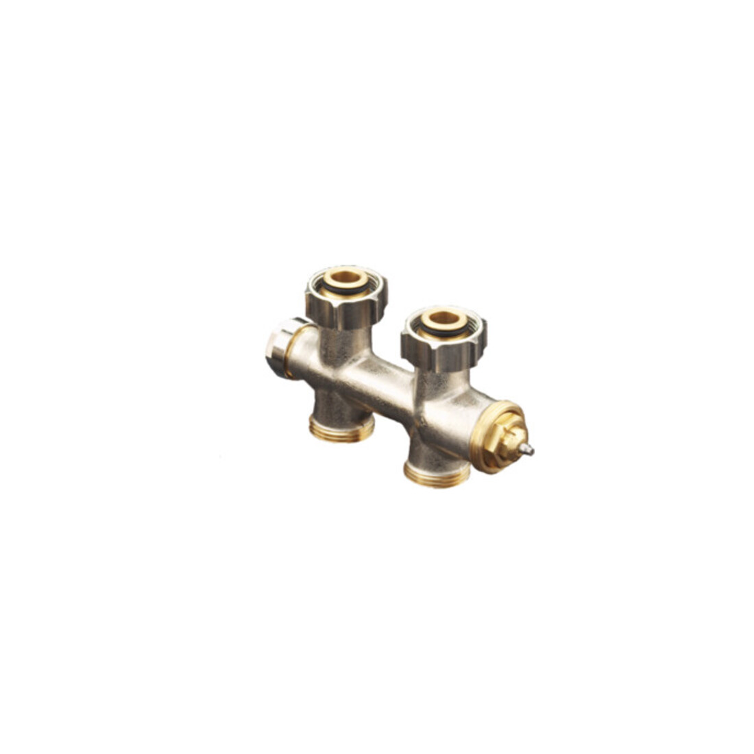 Oventrop Anschlussarmatur Multiblock T 3/4" ÜMx3/4" AG, DG, Zweirohrarmatur