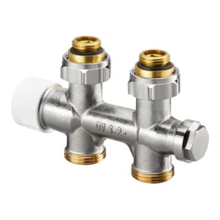 Oventrop Anschlussarmatur Multiblock T G 1/2 AGxG 3/4 AG, DG, 1-/2-Rohrarm.