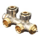 Oventrop Anschlussarmatur Multiblock T G 3/4 ÜMxG 3/4 AG, Eck, 1-/2-Rohrarm.-3