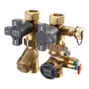 Oventrop Anschlussset Flypass Set1 DN 20, 400 - 2500 l/h