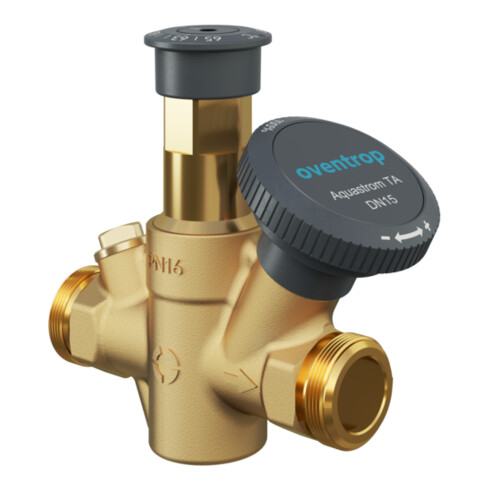Oventrop Aquastrom K DN 15, vanne de circulation, filetage extérieur, étanchéité plate