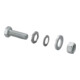 Oventrop Befestigungs-Set für Regudis W-HTU/W-HTF-1