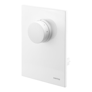Oventrop Cache Unibox T RTL blanc, avec thermostat