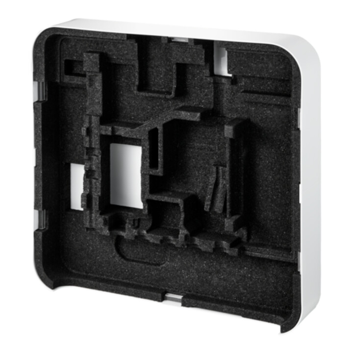 Oventrop Coiffe en saillie 670x630x121mm, blanche, KST, pour Regudis W-HTE