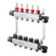 Oventrop Collecteur de chauffage Multidis SF 4 c., -10 à +70 °C, max 6 b, 0-5 l/m.-1