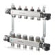 Oventrop Collecteur de chauffage Multidis SFQ 8 circuits, M 30x1,5, acier inoxydable-1
