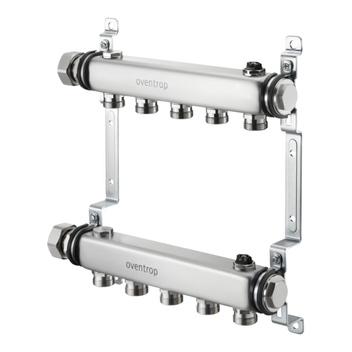 Oventrop Collecteur de chauffage Multidis SH -10 à +90 °C, 5 circuits de chauffage