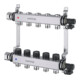 Oventrop Collecteur de circuit de chauffage Multidis SF 7 voies, pour régulation thermique et électrique, acier inoxydable-1
