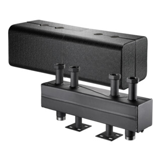 Oventrop Combiné vanne/collecteur HydroFixx DN 32, avec isolation thermique, pour 3 circuits de chauffage