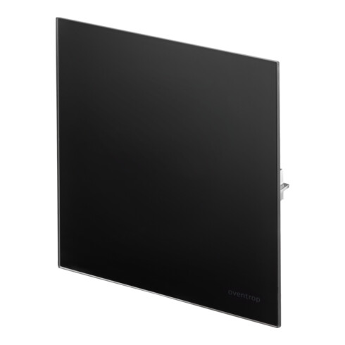 Oventrop Couvercle Unibox E RTL Verre véritable noir