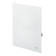 Oventrop Couvercle Unibox T RTL vario verre véritable blanc, fermé-2