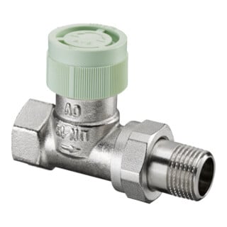 Oventrop Durchgangsventil Baureihe RFV 9 DN 10, kurze Bauf., m stufenl. Voreinst.