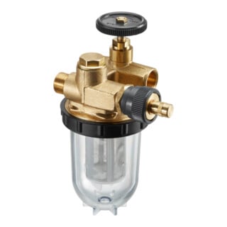 Oventrop Einstrang-Heizölfilter Oilpur E A R m Absp., RL u. Entlüft., ES 100-150 my