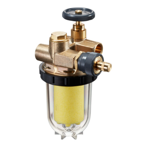 Oventrop Einstrang-Heizölfilter Oilpur E A R m Absp., RL u. Entlüft., ES 100-150 my