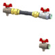 Oventrop Ensemble de raccordement compteur de chaleur 1 Multidis SFQ DN 20, passage-1