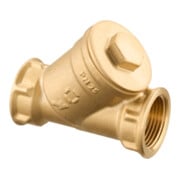 Oventrop filtre à impuretés DN 40, PN 25, FI, 600 µm, laiton