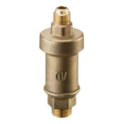Oventrop Flüssigkeitssicherung G 1/2 AG u G 3/8 IG unt, M 18x1,5mm oben