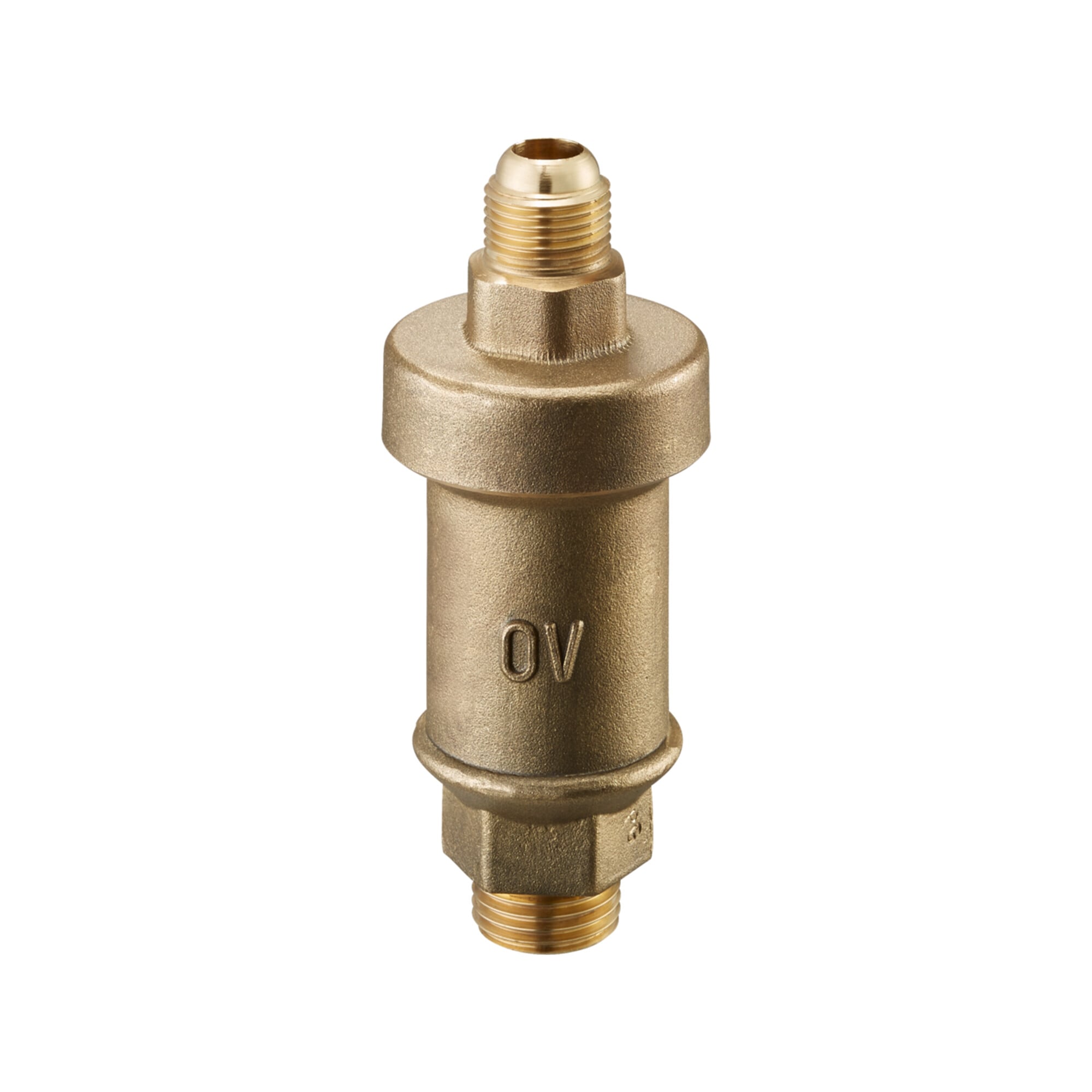 Oventrop Flüssigkeitssicherung G 1/2 AG u G 3/8 IG unt, M 18x1,5mm oben