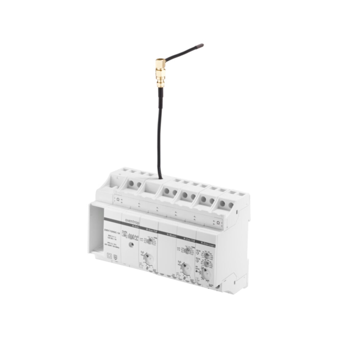 Oventrop Funkempfänger R-Con 4 Kanäle m Lagermodul, je Kanal 4A/250 V