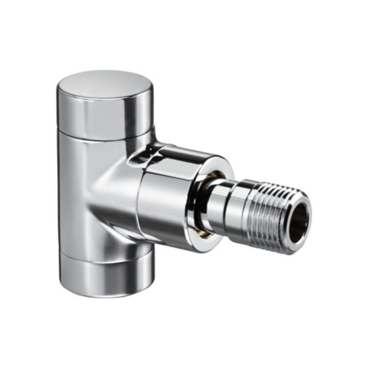 Oventrop Heizkörper-Verschr. Combi E DN 15, Eck, Messing, anthrazit