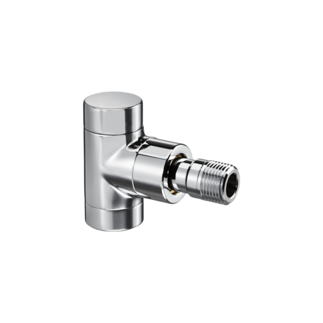 Oventrop Heizkörper-Verschr. Combi E DN 15, Eck, Messing, anthrazit