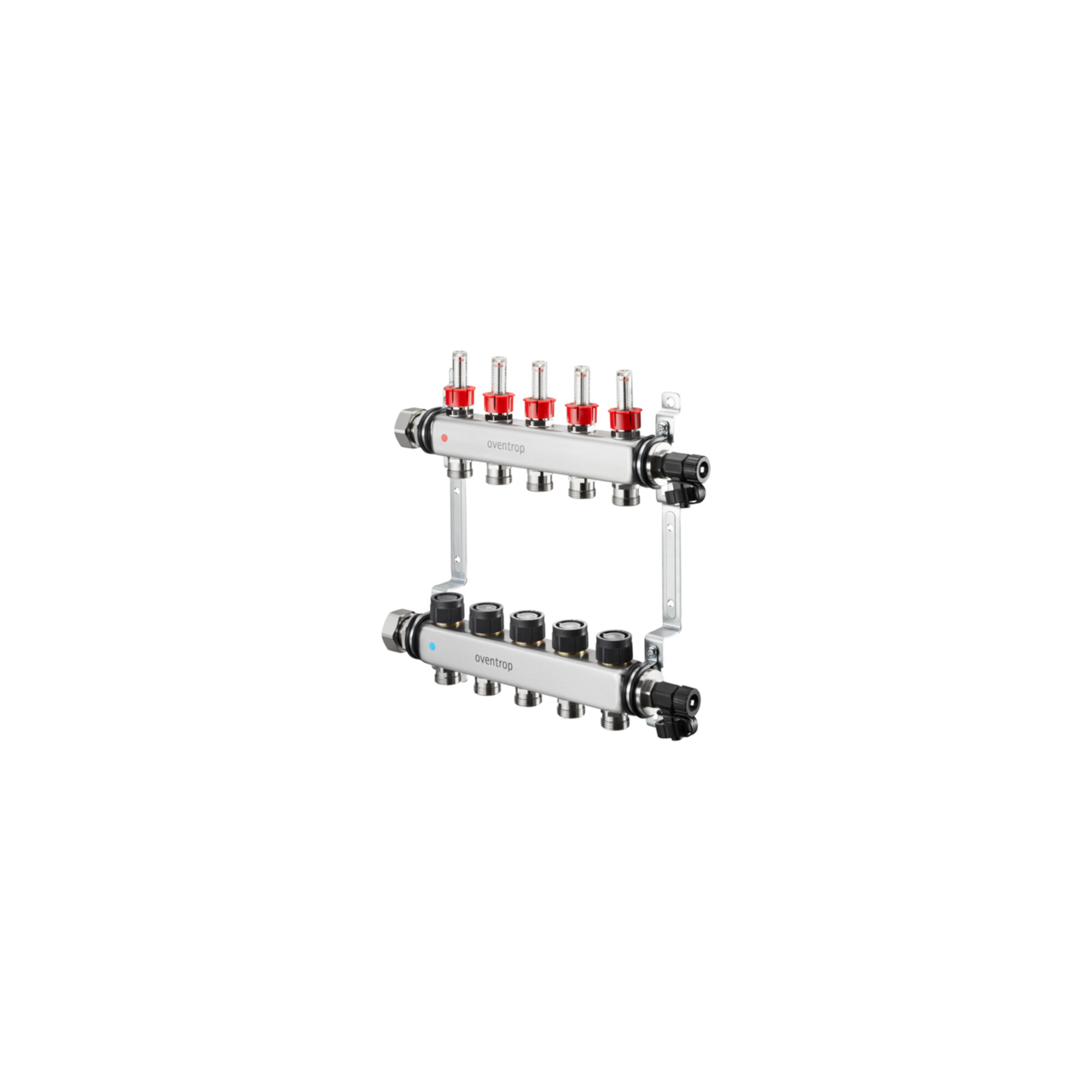Oventrop Heizkreisverteiler Multidis SF 4 Kr., -10 bis +70 GC, max 6 b, 0-5 l/m.