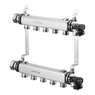 Oventrop Heizkreisverteiler Multidis SH -10 bis +90 GradC, 4 Heizkreise