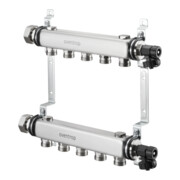 Oventrop Heizkreisverteiler Multidis SH -10 bis +90 GradC, 7 Heizkreise