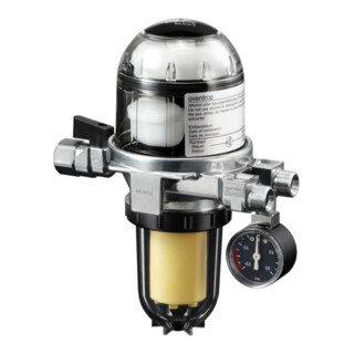 Oventrop Heizölentlüfter TOC-Duo-3 G 3/8 IGxG 3/8 AG, m Manometer, 25-40 my