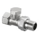 Oventrop HK-Verschraubung Combi 2 PN 10, Messing vernickelt, Durchgang DN 10, 3/8"-4